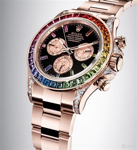 rolex rainbow daytona價錢|rolex rainbow 116595.